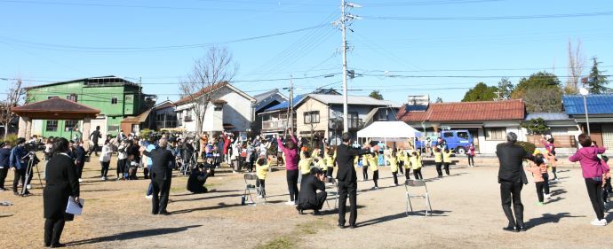 写真:ときげんき体操の様子