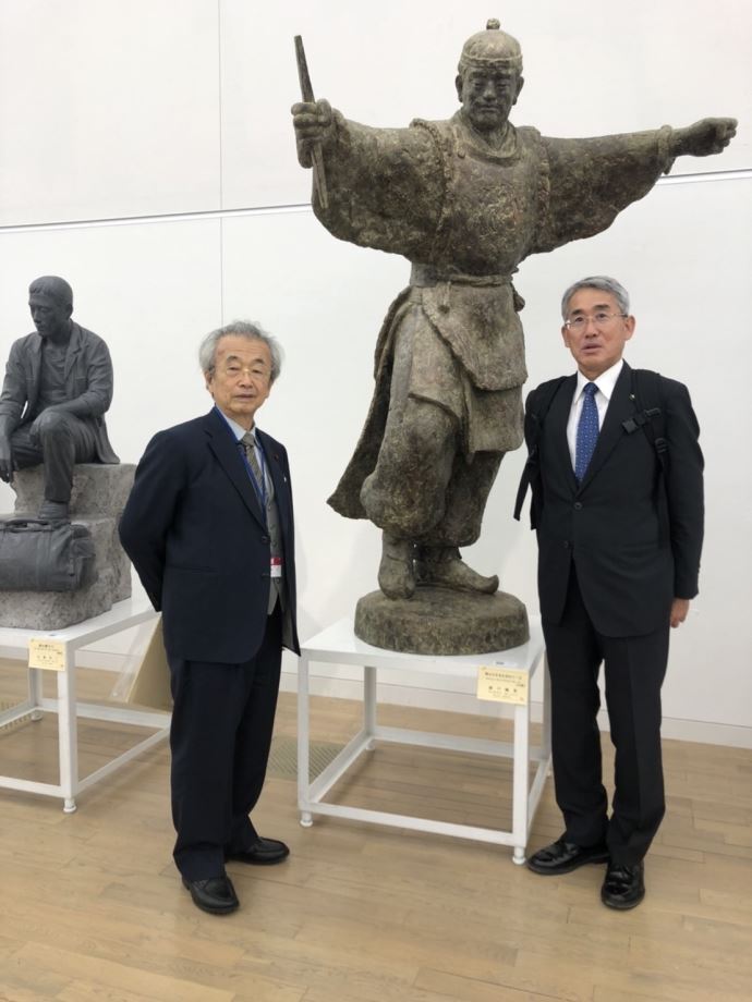 写真:日本美術展覧会の様子