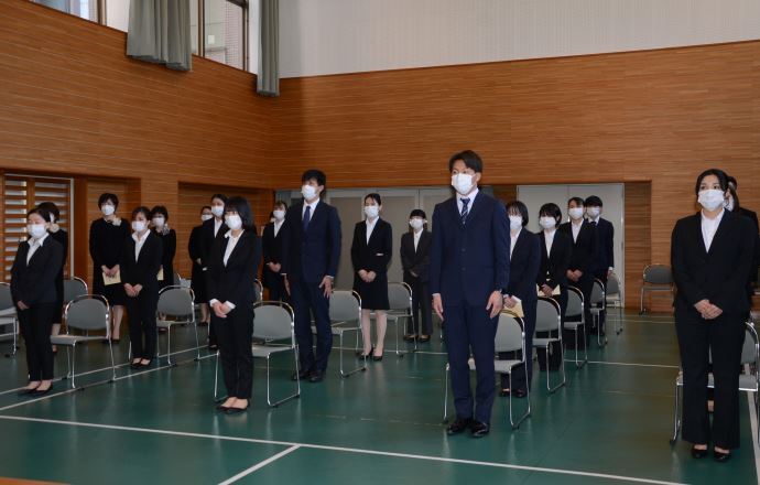 写真:東濃看護専門学校入学式の様子2