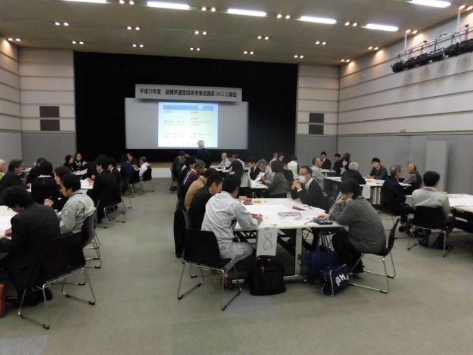 写真:避難所訓練1