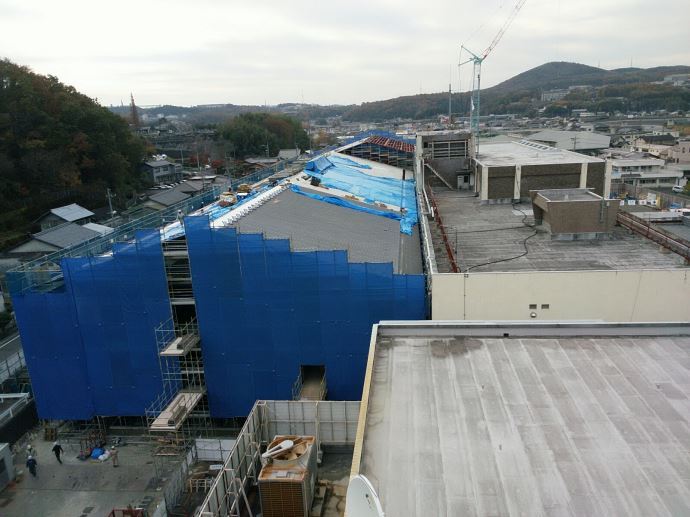 写真:新庁舎進捗状況 平成30年11月 1
