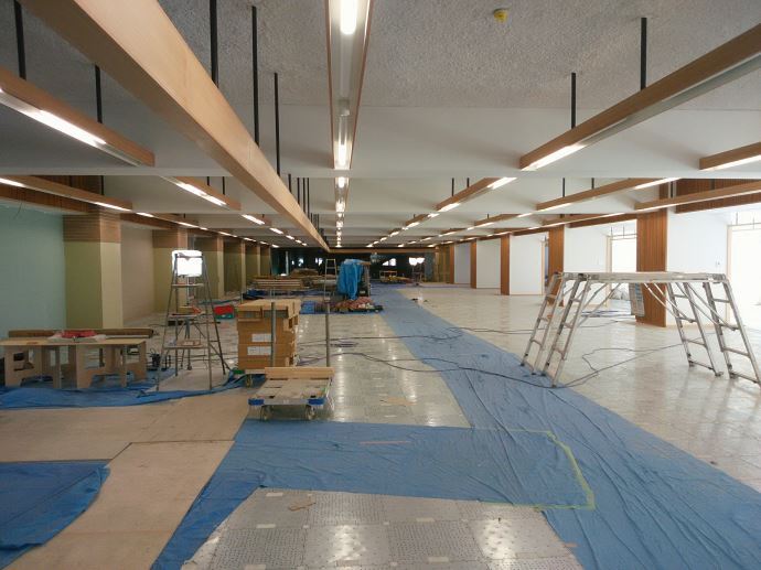 写真:新庁舎進捗状況 平成31年1月 2