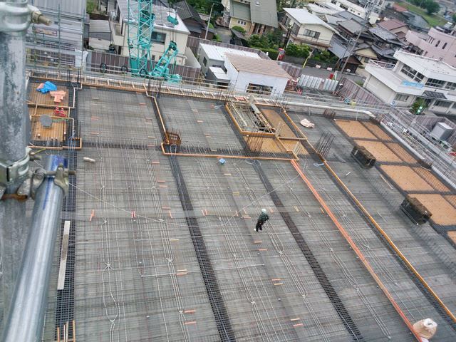 写真:新庁舎進捗状況 平成30年5月 2
