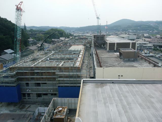 写真:新庁舎進捗状況 平成30年7月 1