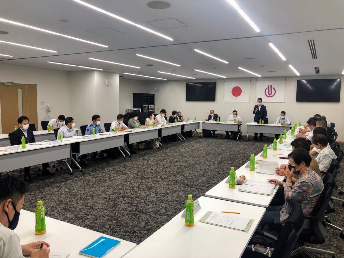 写真:土岐市地域公共交通活性化協議会の様子