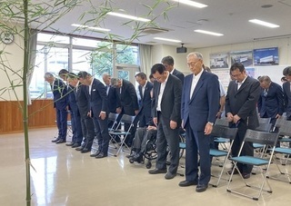 安全祈願祭にて