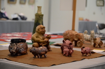 写真:余技作品展