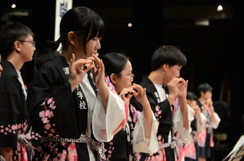 写真:打ち囃子