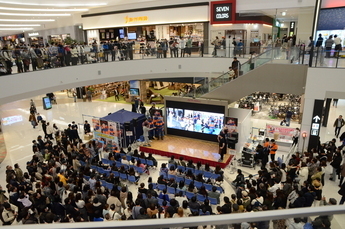 写真:消防団入団促進イベント