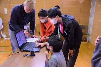 写真:プログラミング運動会