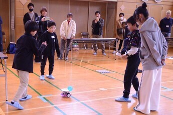 写真:プログラミング運動会