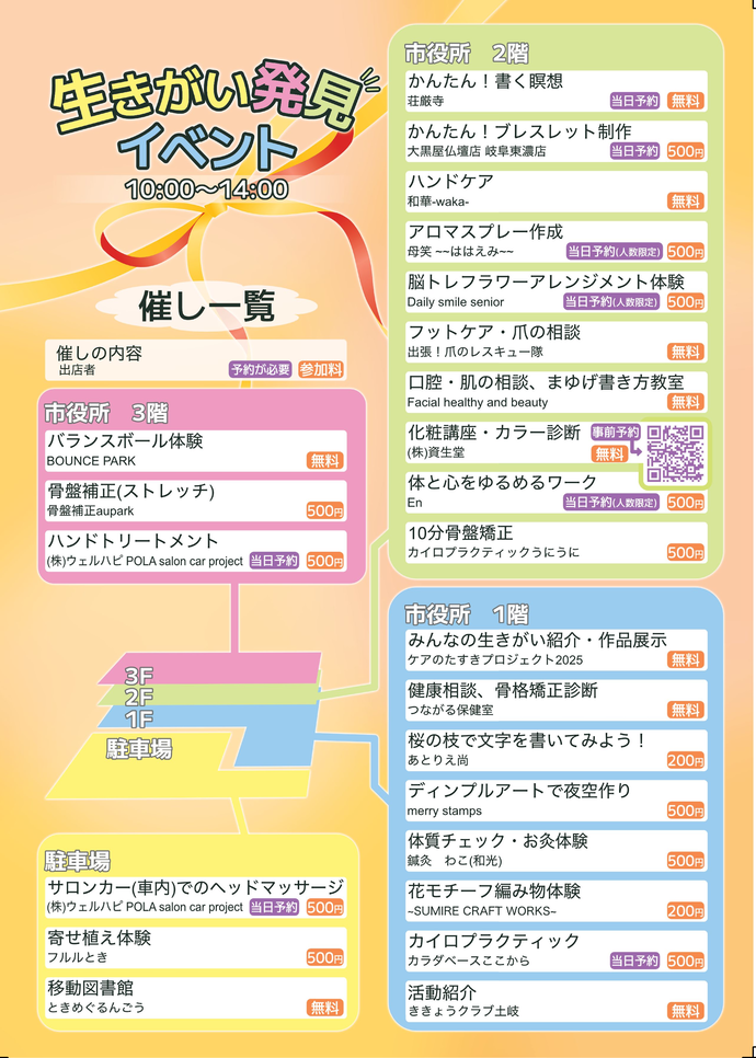 生きがい発見イベント