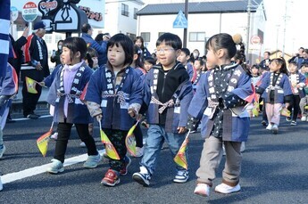 写真:消防出初式