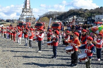 写真:消防出初式