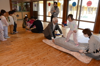 写真:防災教室