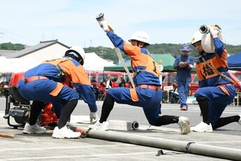 土岐市消防操法大会