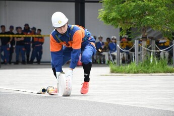 土岐市消防操法大会