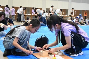 親子で楽しむ木工教室